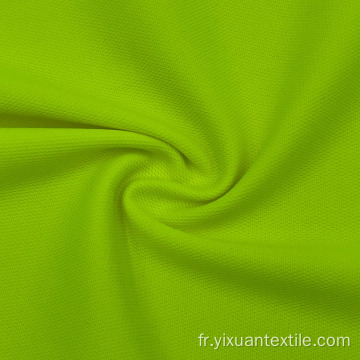 Tissu de polyester à absorption de sueur de couleur pure tissu dobby
